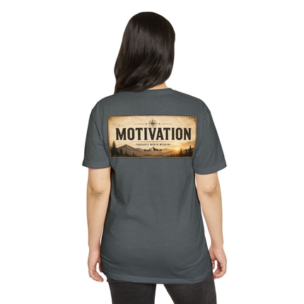 Don't Live So Hard Inspirational Motivation Quote T-Shirt Unisex CVC Jersey
