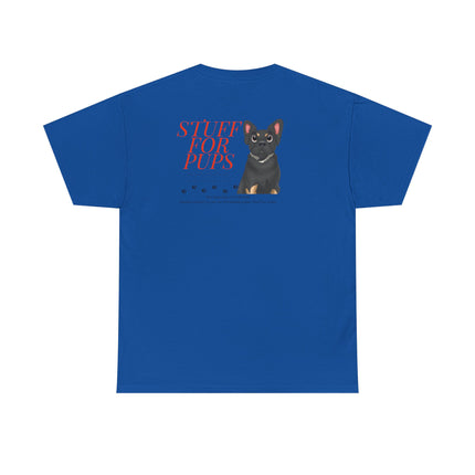 Stuff For Pups™ Support T-Shirt – Unisex Heavy Cotton Tee