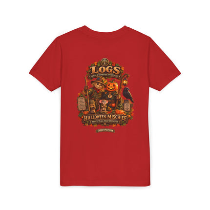LOGS Halloween Mischief Youth T-Shirt | League of Guardians and Stewards