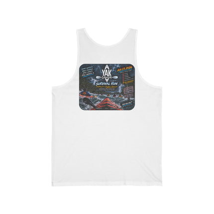 Yak Shack Survival Run 2026 Kayak Event  Unisex Jersey Tank
