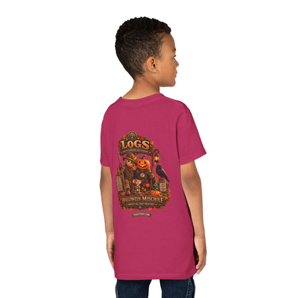 LOGS Halloween Mischief Youth T-Shirt | League of Guardians and Stewards