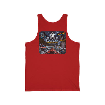 Yak Shack Survival Run 2026 Kayak Event  Unisex Jersey Tank