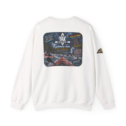 Yak Shack Survival Run 2026 | “Did You Die?” Crewneck Sweatshirt Unisex Heavy Blend™