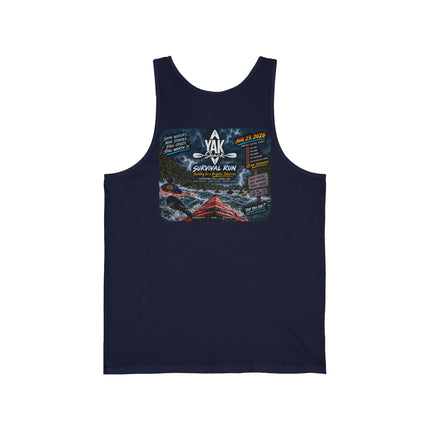 Yak Shack Survival Run 2026 Kayak Event  Unisex Jersey Tank