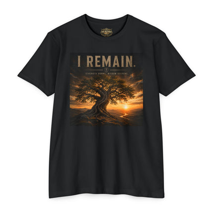 I Remain – Strength Grows. Wisdom Deepens. | Endurance Collection T-Shirt | Unisex CVC Jersey T-shirt