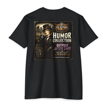 Pepper May Wait For You. Death Will Not. | Dark Humor Unisex Graphic T-Shirt
