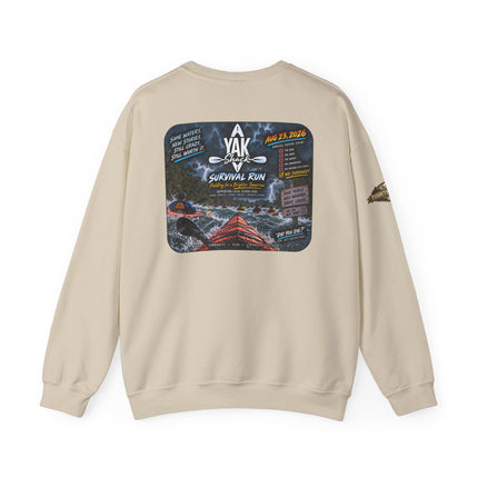 Yak Shack Survival Run 2026 | “Did You Die?” Crewneck Sweatshirt Unisex Heavy Blend™