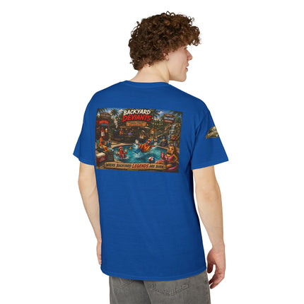 Backyard Deviants – Where Backyard Legends Are Born | Unisex DryBlend® T-Shirt