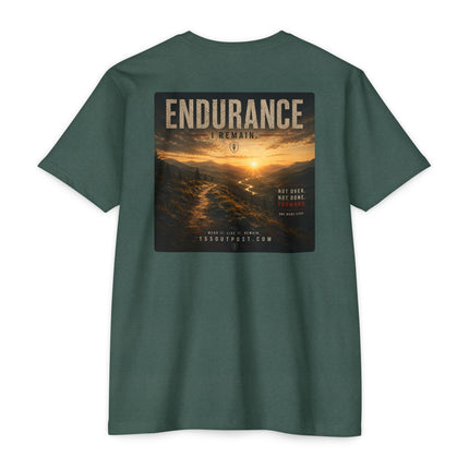 I Remain – Strength Grows. Wisdom Deepens. | Endurance Collection T-Shirt | Unisex CVC Jersey T-shirt