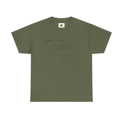 Catalabel™ Definition Tee – Weaponized Words by Summit Crest Publishing