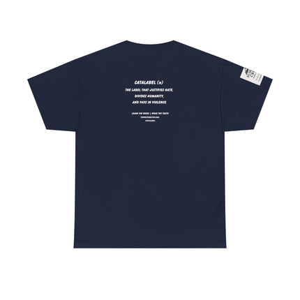 Your Speech Is Free – Catalabel Statement T-Shirt | Free Speech, Accountability & STFU Apparel