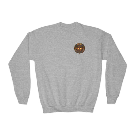 LOGS Halloween Mischief Youth Crewneck Sweatshirt | League of Guardians and Stewards