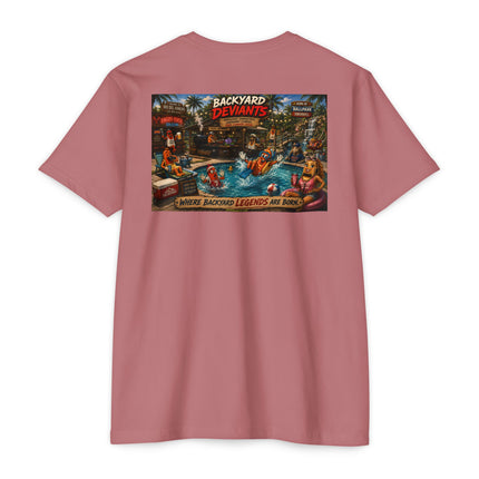 Backyard Deviants – Where Backyard Legends Are Born | Next Level 6210 Unisex T-Shirt