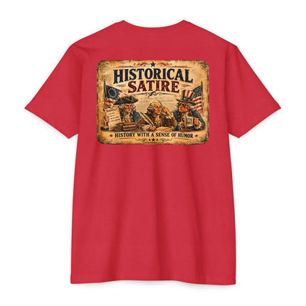 Lincoln Said So Patriotic Historical Satire T-Shirt | Unisex CVC Jersey T-shirt