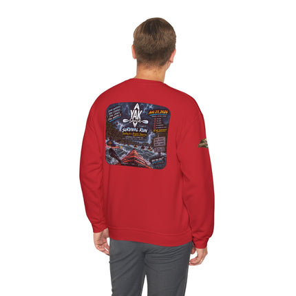 Yak Shack Survival Run 2026 | “Did You Die?” Crewneck Sweatshirt Unisex Heavy Blend™