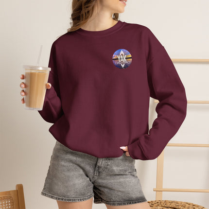 Yak Shack Survival Run 2026 | “Did You Die?” Crewneck Sweatshirt Unisex Heavy Blend™