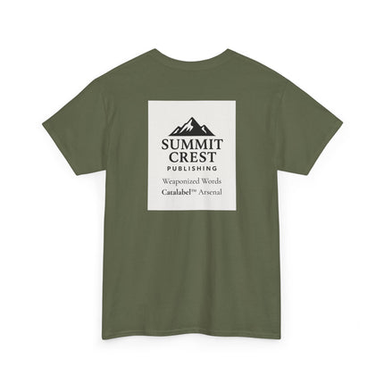 Catalabel™ Definition Tee – Weaponized Words by Summit Crest Publishing